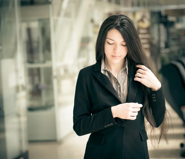 一个女孩的肖像. — 图库照片