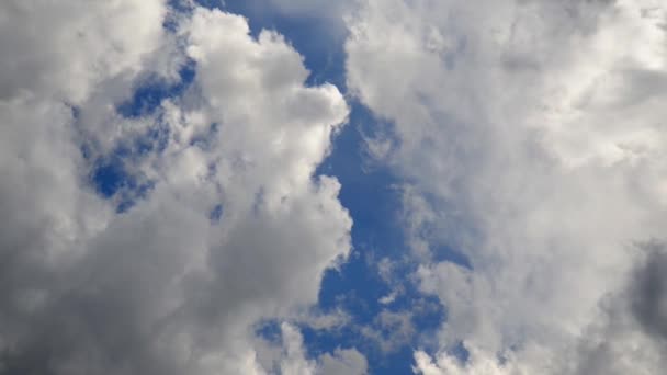 Wolken am Himmel. — Stockvideo
