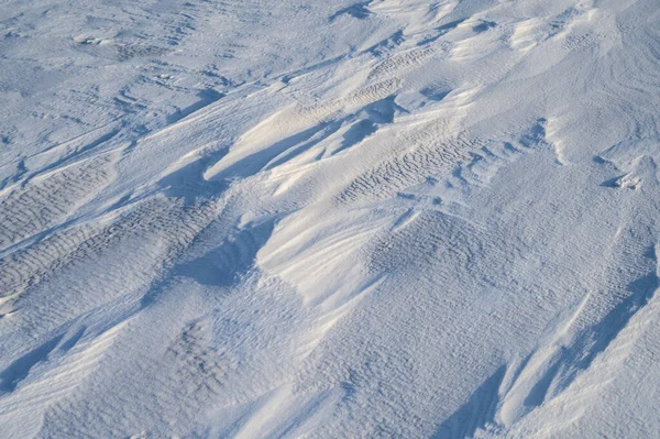 Doğal Soyut Arka Plan Kar Yüzeyi — Stok fotoğraf