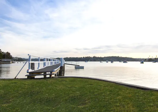 Boat bridge — Stock Photo, Image