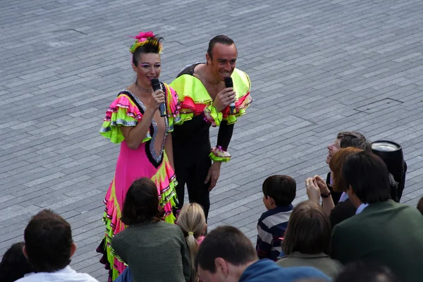 Street show in London — Stock Photo, Image