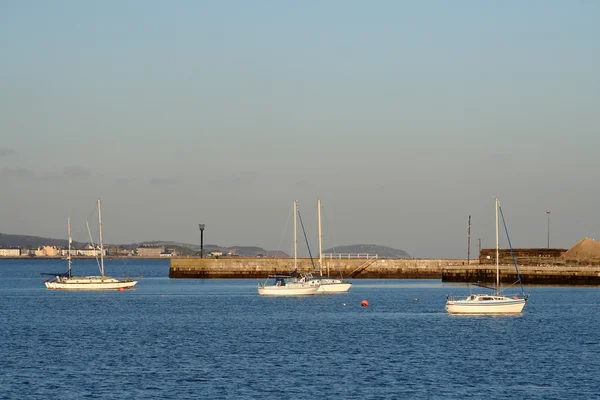 Vue sur l'océan au nord du Pays de Galles — Photo