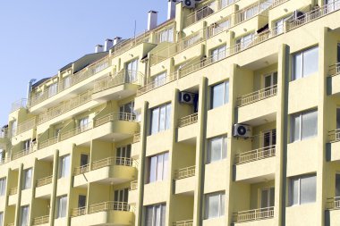 yeni bir otel bir parçası