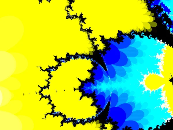 Fractal achtergrond — Stockfoto