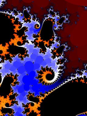 fraktal illüstrasyon