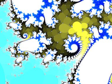 fraktal illüstrasyon