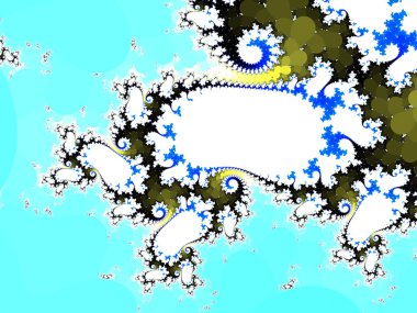 fraktal illüstrasyon