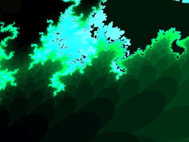 fraktal illüstrasyon