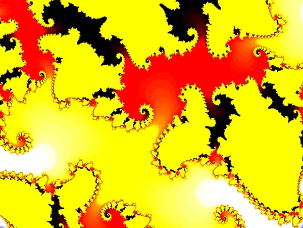 Ilustração fractal — Fotografia de Stock