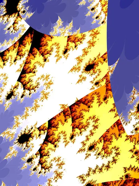 Fractal achtergrond — Stockfoto