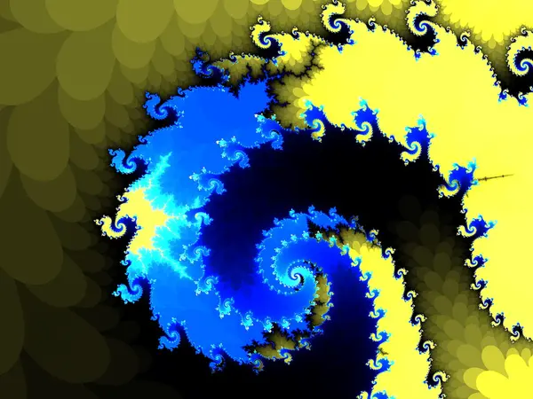 Fractal achtergrond — Stockfoto