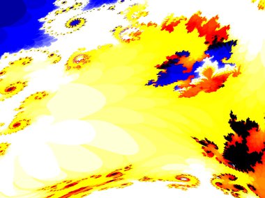 fraktal illüstrasyon