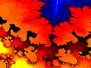 fraktal illüstrasyon