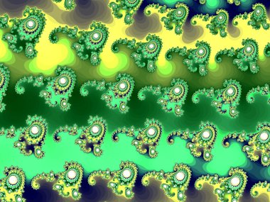 fraktal illüstrasyon