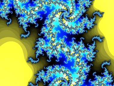 fraktal illüstrasyon