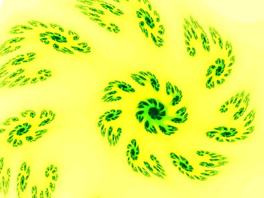 fraktal illüstrasyon