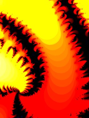 fraktal illüstrasyon