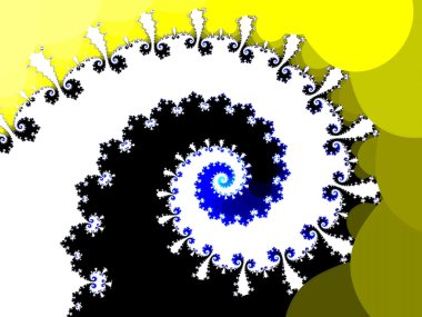 fraktal illüstrasyon