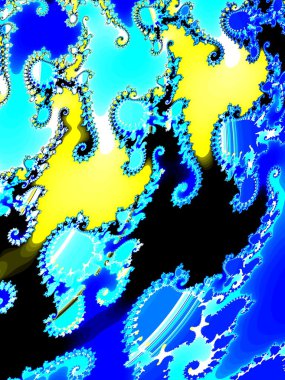 fraktal illüstrasyon