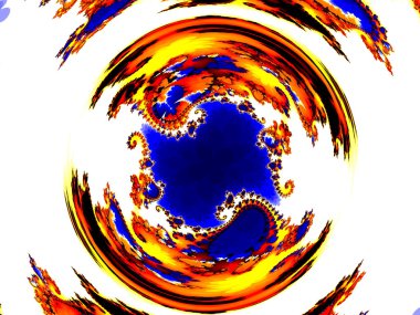 fraktal illüstrasyon