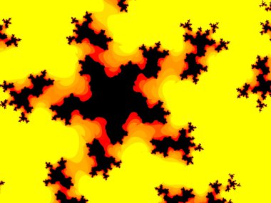 fraktal illüstrasyon