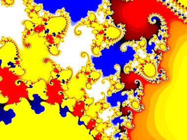 fraktal illüstrasyon