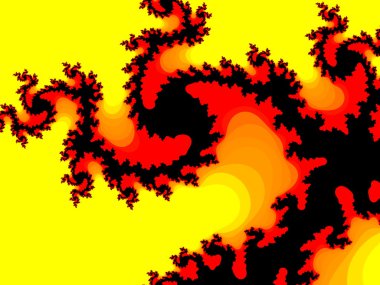 fraktal illüstrasyon