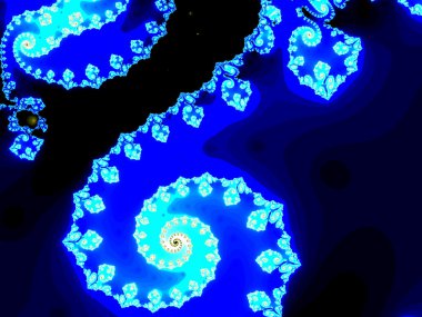 fraktal illüstrasyon