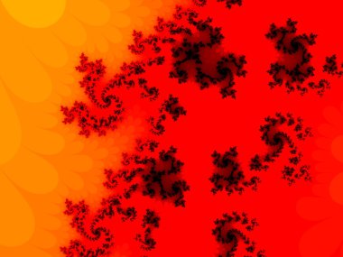 fraktal illüstrasyon