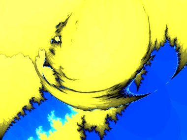 fraktal illüstrasyon