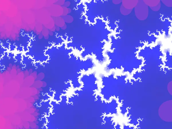 Fractal achtergrond — Stockfoto