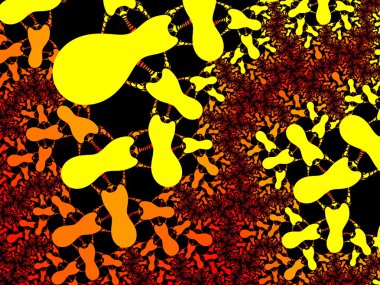 fraktal illüstrasyon