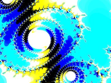 fraktal illüstrasyon