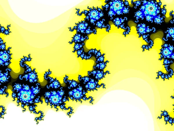 Fractal achtergrond — Stockfoto