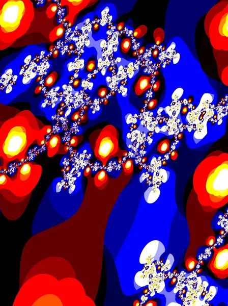 Fraktal arka plan — Stok fotoğraf
