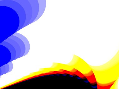 soyut fütüristik fraktal arka plan