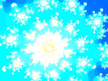 soyut fütüristik fraktal arka plan