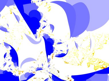 soyut fütüristik fraktal arka plan