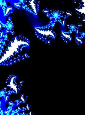 soyut fütüristik fraktal arka plan