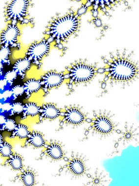 soyut fütüristik fraktal arka plan