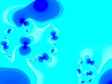 soyut fütüristik fraktal arka plan