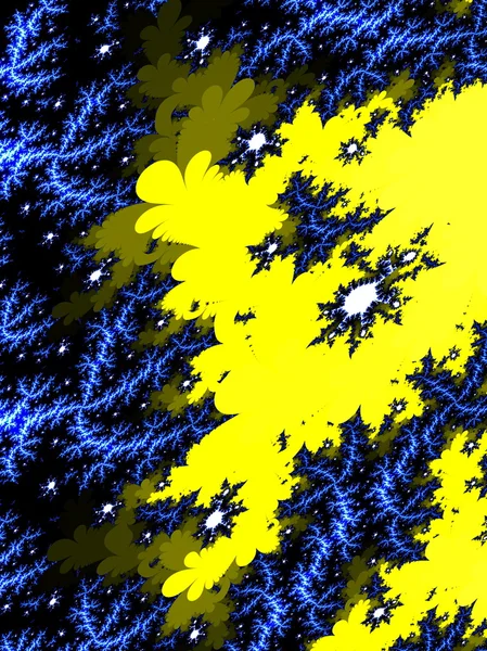 soyut fütüristik fraktal arka plan