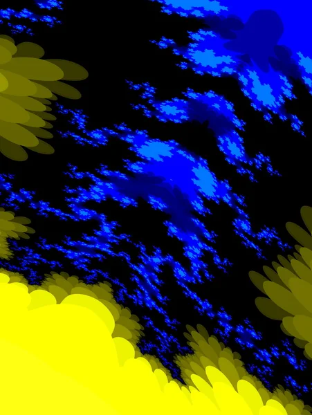 soyut fütüristik fraktal arka plan