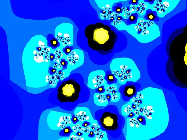 soyut fütüristik fraktal arka plan