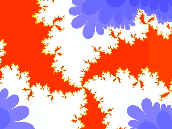 soyut fütüristik fraktal arka plan