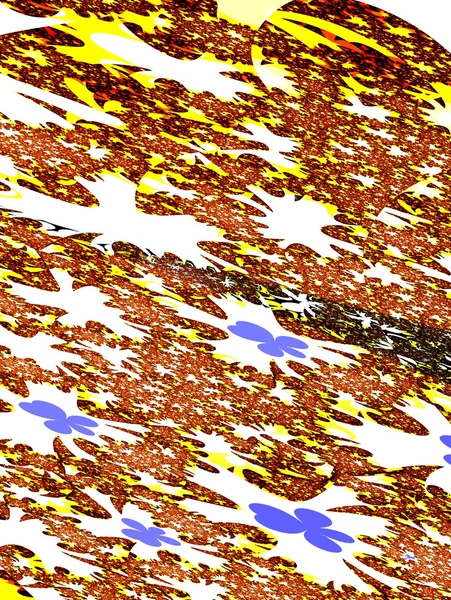 soyut fütüristik fraktal arka plan