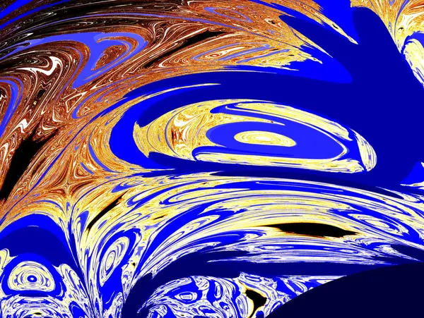 soyut fütüristik fraktal arka plan