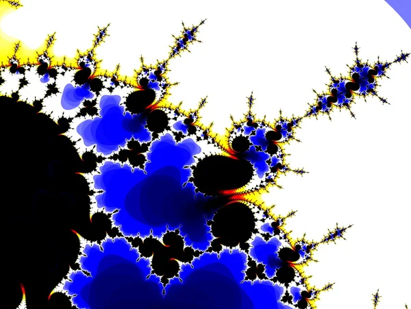 soyut fütüristik fraktal arka plan