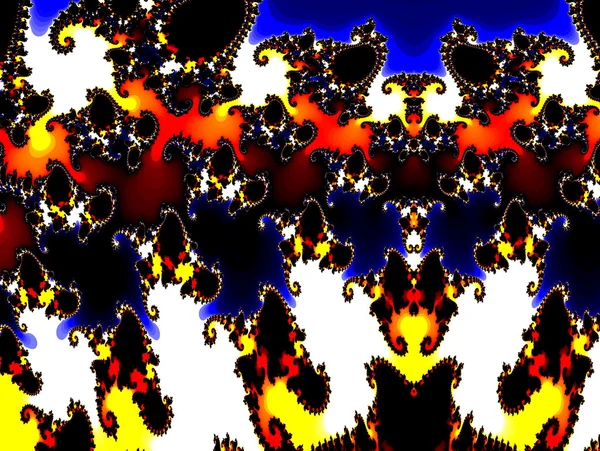 Fondo fractal Imagen de archivo