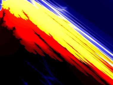 soyut fütüristik fractal